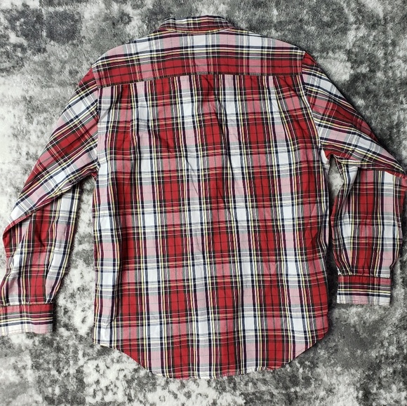 Disney Mickey Mouse Plaid Button Up - Picture 3 of 6